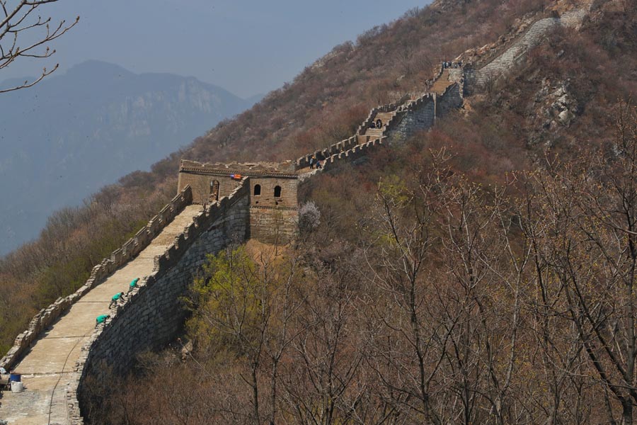 China refor?a prote??o da Grande Muralha