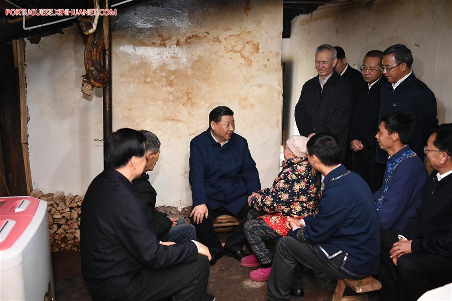 Xi profere determina??o e confian?a em 