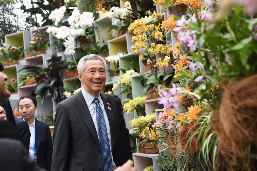 Galeria:Xi e líderes estrangeiros visitam Exposi??o Internacional de Horticultura
