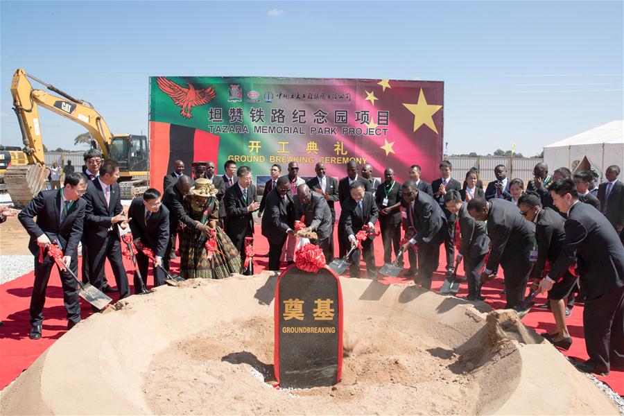 Zambia lan?a constru??o do Parque Memorial Tazara para recordar heróis chineses