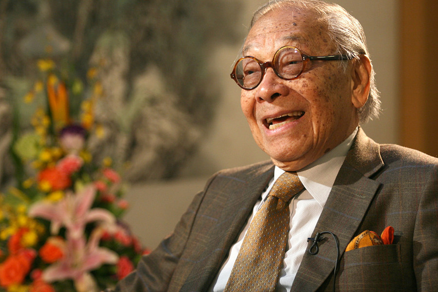 Arquiteto renomado I.M. Pei morre aos 102 anos