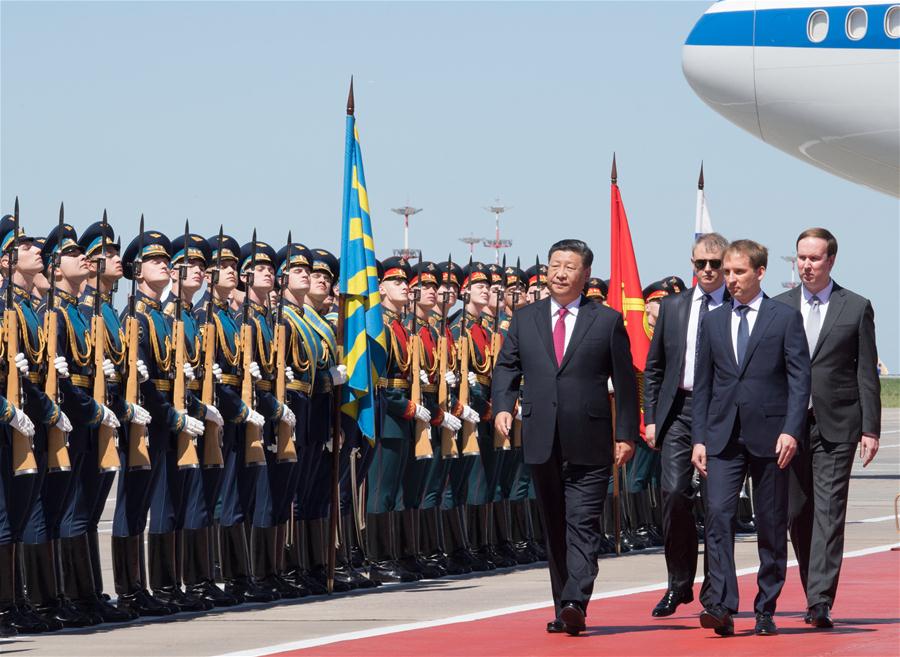 Presidente chinês chega a Moscou para visita de Estado à Rússia