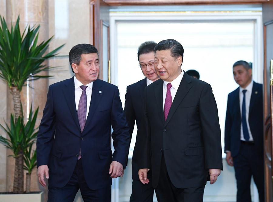 China e Quirguist?o concordam em elevar la?os para novos patamares