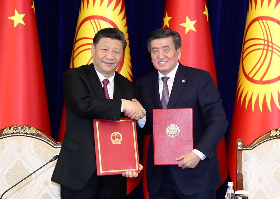 China e Quirguist?o concordam em elevar la?os para novos patamares