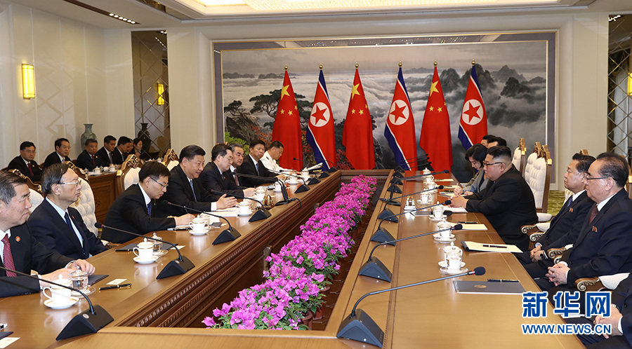 Xi diz que China apoia solu??o política da quest?o da Península Coreana