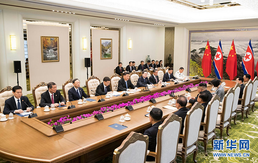 Xi diz que China apoia solu??o política da quest?o da Península Coreana