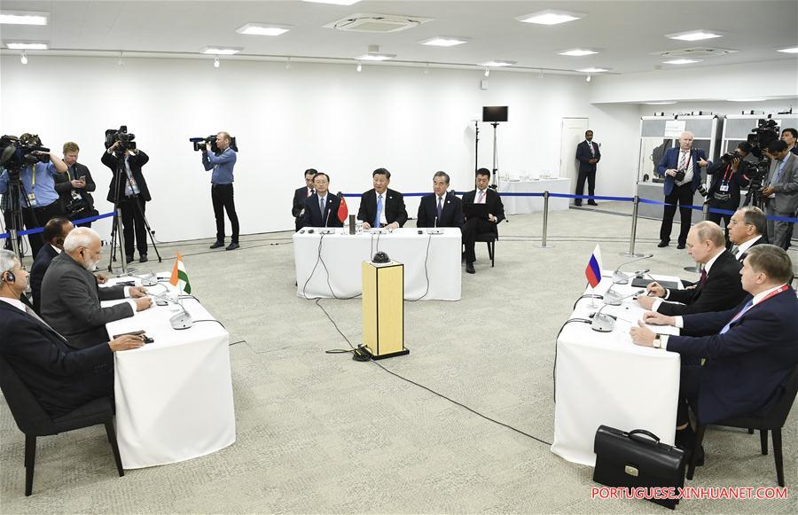 Xi, Putin e Modi prometem refor?ar coopera??o trilateral em prol da prosperidade mundial