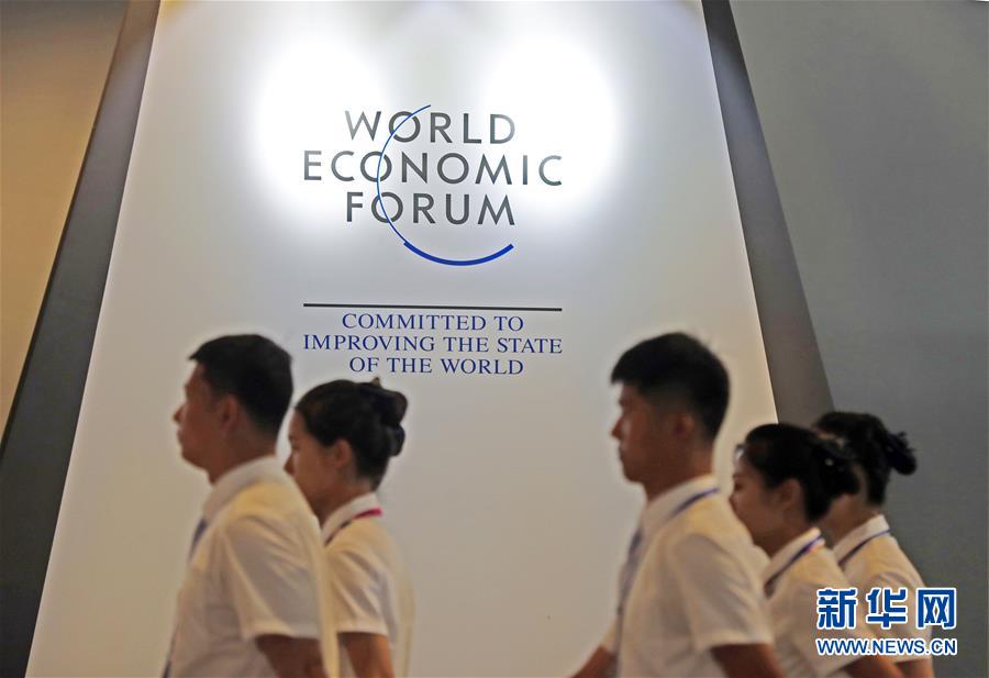Decorrem os preparativos para o Fórum de Davos de ver?o de 2019 