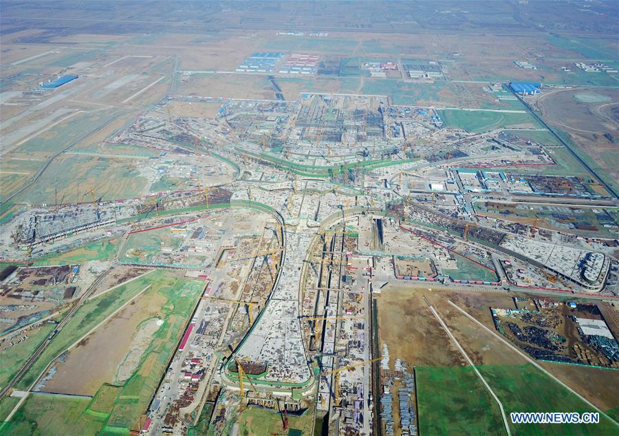 Galeria: Concluída a constru??o do novo aeroporto de Beijing