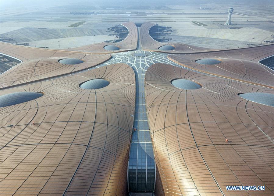 Galeria: Concluída a constru??o do novo aeroporto de Beijing