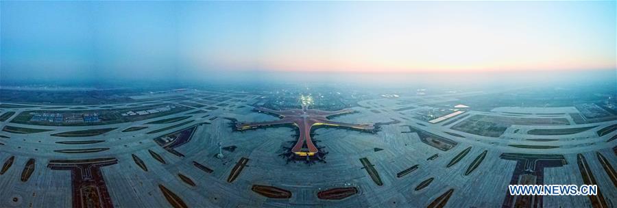 Galeria: Concluída a constru??o do novo aeroporto de Beijing