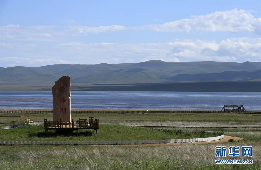 Gansu: dimens?o do Lago Gahai continua em expans?o