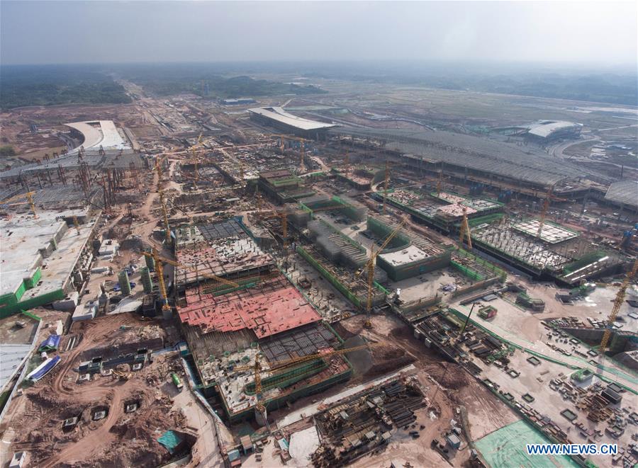 Chengdu: Aeroporto Internacional Tianfu deverá abrir portas em 2021