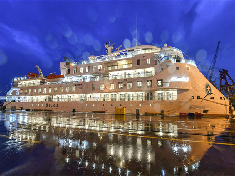 Primeiro navio polar de fabrico chinês entregue a empresa americana