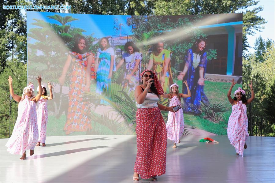 ”Dia de Madagascar“ realizado na Exposi??o Internacional de Horticultura de Beijing