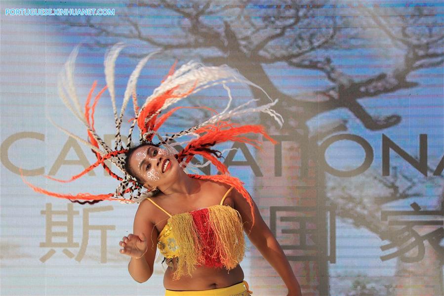 ”Dia de Madagascar“ realizado na Exposi??o Internacional de Horticultura de Beijing