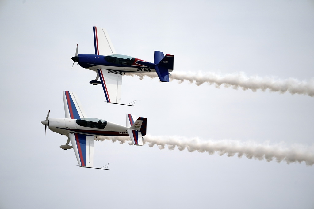 Show de Avia??o Geral Internaional de Yaocheng inaugurado no norte da China