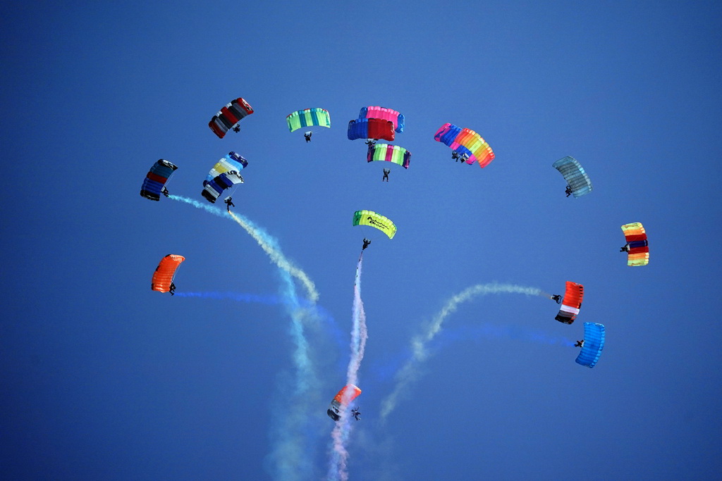 Show de Avia??o Geral Internaional de Yaocheng inaugurado no norte da China
