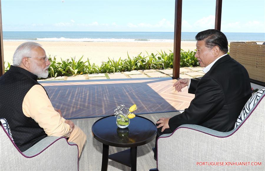 Xi faz propostas sobre la?os China-índia no segundo dia de encontro com Modi