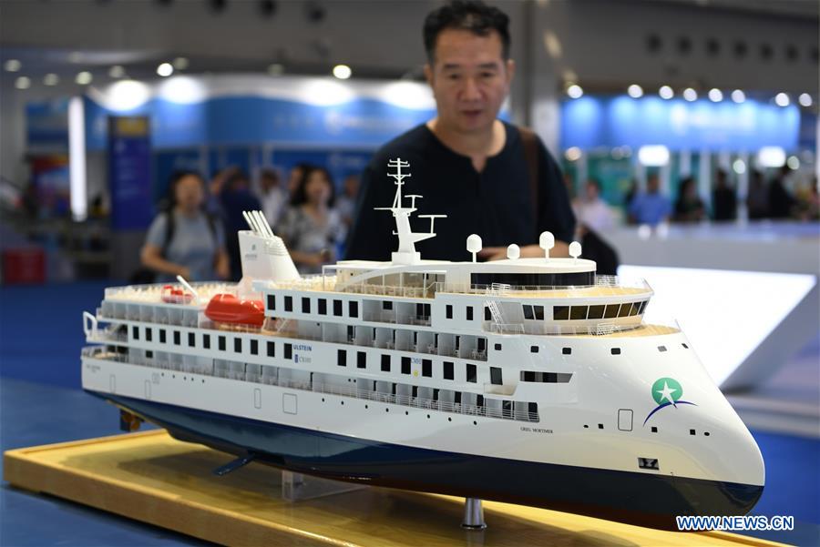 Exposi??o de Economia Marítima da China 2019 inaugurada em Shenzhen