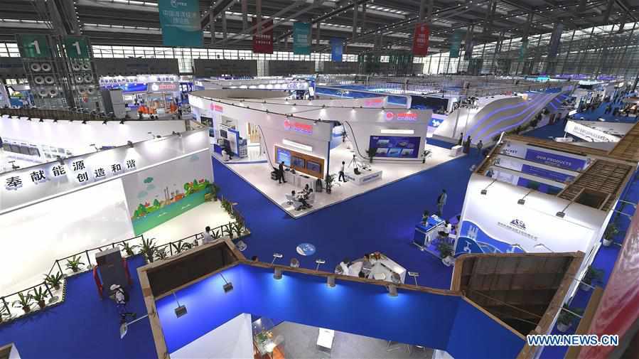 Exposi??o de Economia Marítima da China 2019 inaugurada em Shenzhen