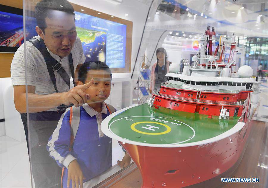 Exposi??o de Economia Marítima da China 2019 inaugurada em Shenzhen
