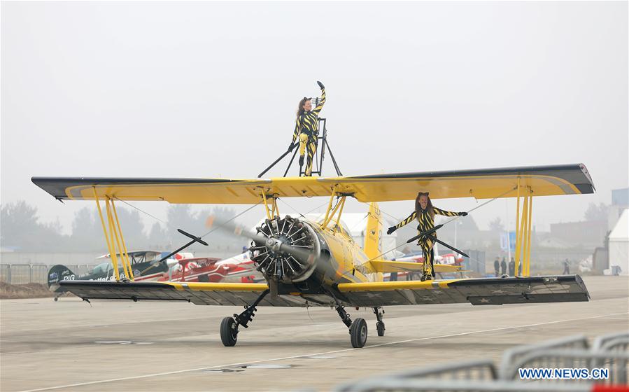Exposi??o Internacional de Avia??o Geral da China arranca em Shijiazhuang