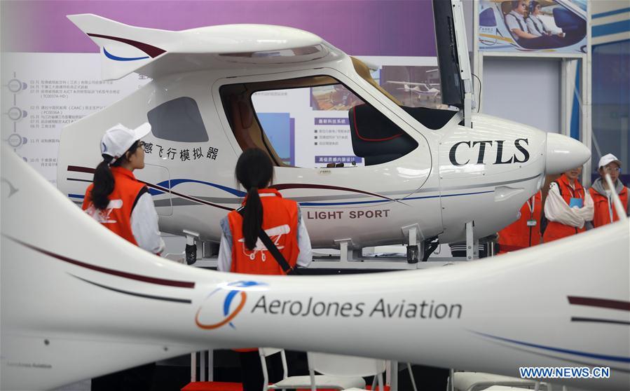 Exposi??o Internacional de Avia??o Geral da China arranca em Shijiazhuang