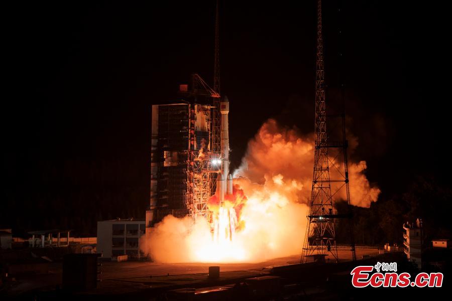 China lan?a um novo satélite de experiências tecnológicas de comunica??o