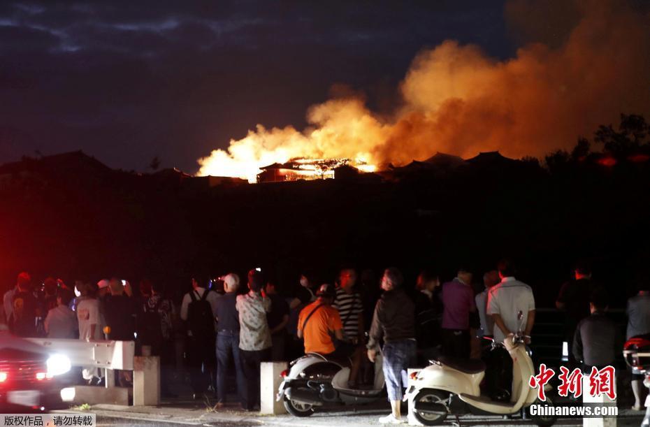 Jap?o: Castelo Shuri, patrim?nio da UNESCO, destruído por incêndio
