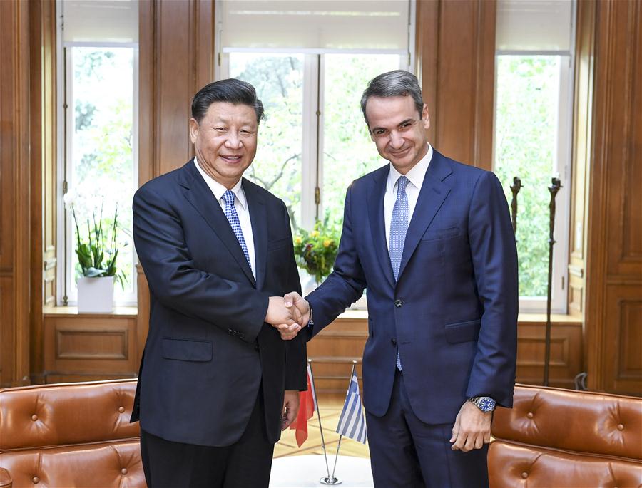 Xi pede fortalecimento da coopera??o prática China-Grécia