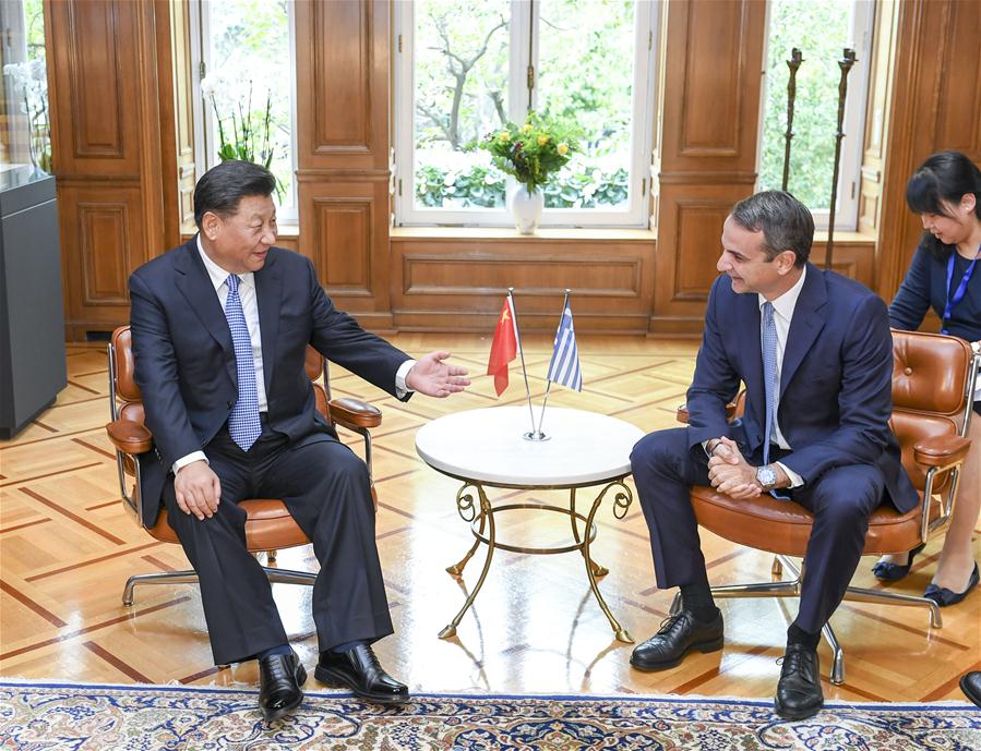 Xi pede fortalecimento da coopera??o prática China-Grécia