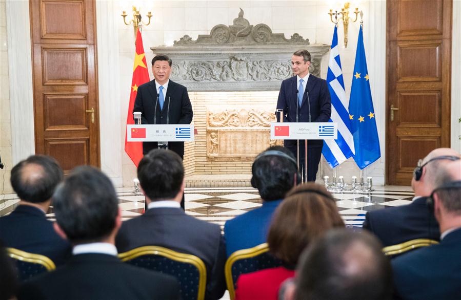 Xi pede fortalecimento da coopera??o prática China-Grécia