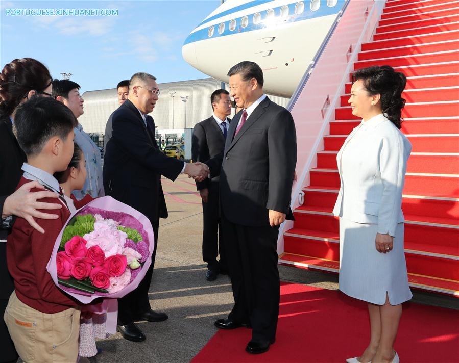 Presidente chinês está orgulhoso das realiza??es e progresso de Macau