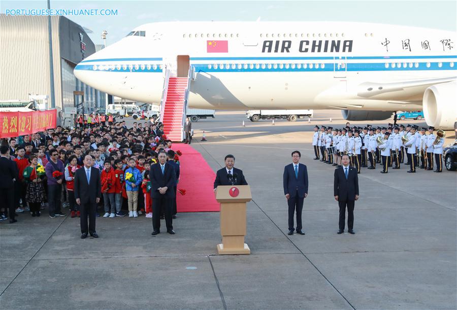 Presidente chinês está orgulhoso das realiza??es e progresso de Macau