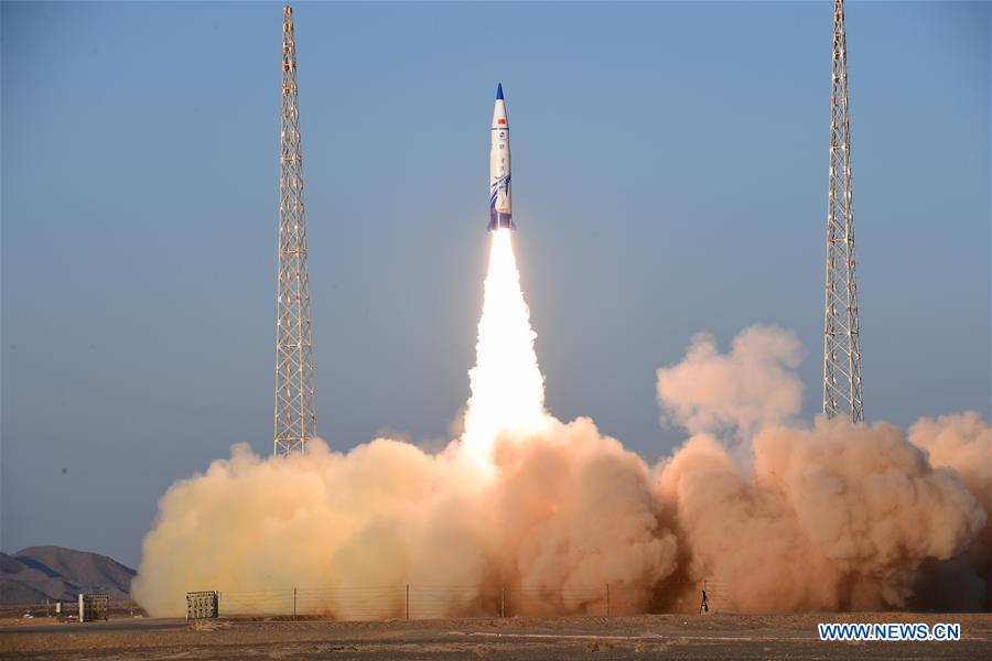 Foguete transportador suborbital comercial lan?ado na China