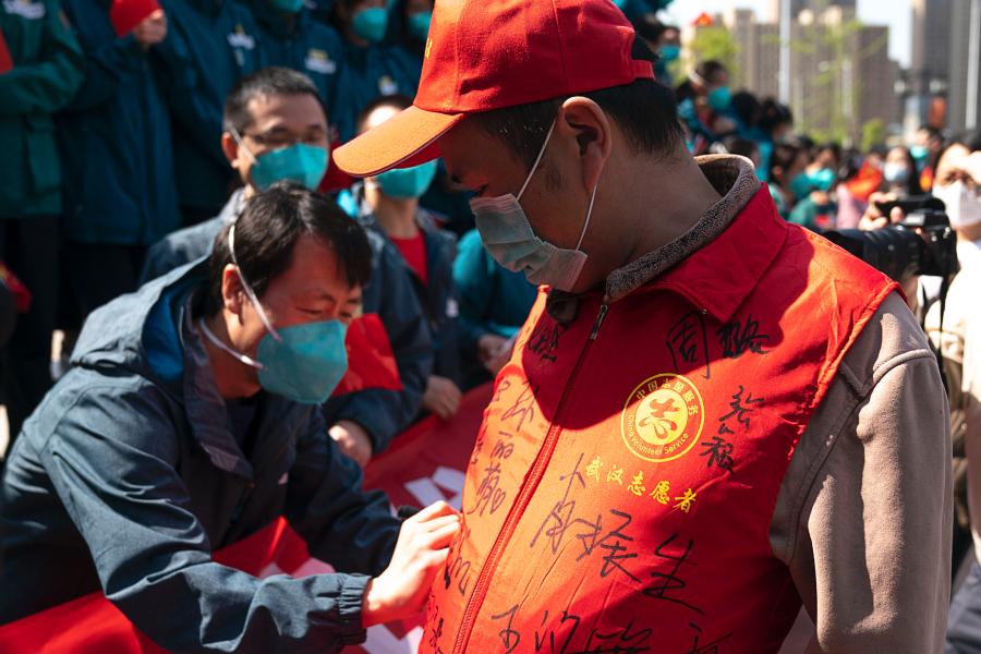 última equipe médica de assistência a Hubei termina sua miss?o

