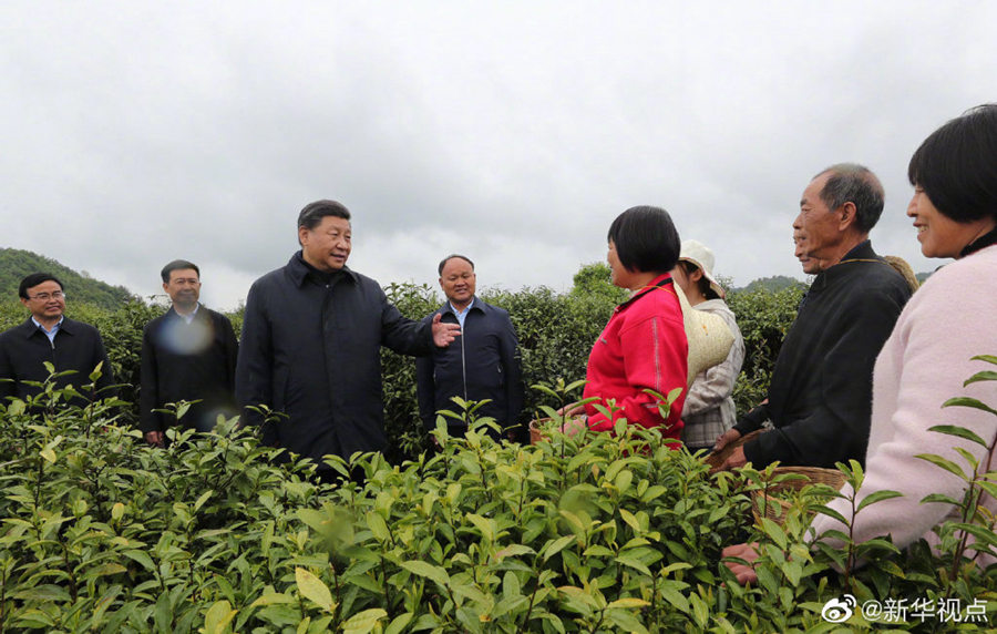 Xi destaca importancia de emprego no alívio da pobreza