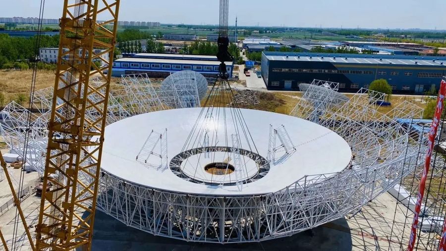 China constrói maior radiotelescópio direcionável da ásia para miss?o de Marte