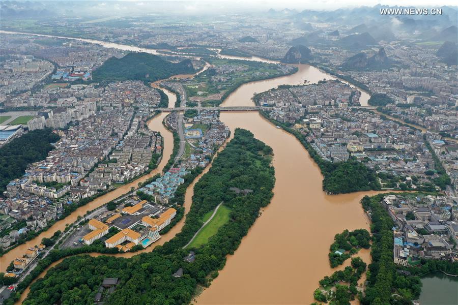 Mais de 2,6 milh?es de pessoas afetadas por inunda??es no sul da China

