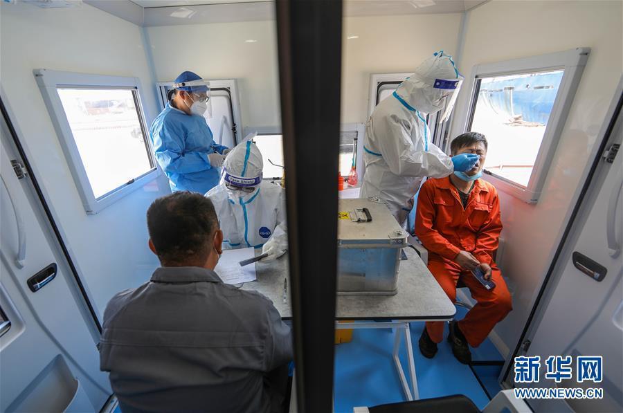 Unidade médica de campanha móvel ajuda na preve??o e controle de epidemia em Shandong