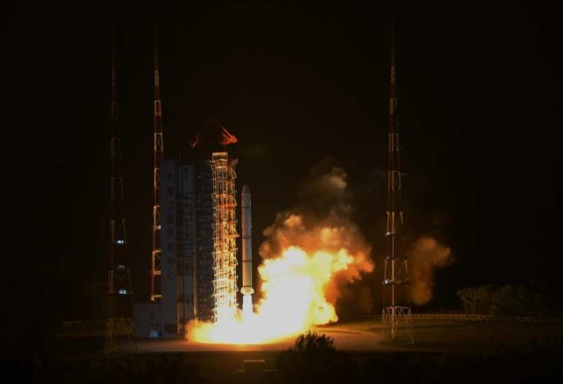 China lan?a satélite de observa??o oceanica Haiyang-1D