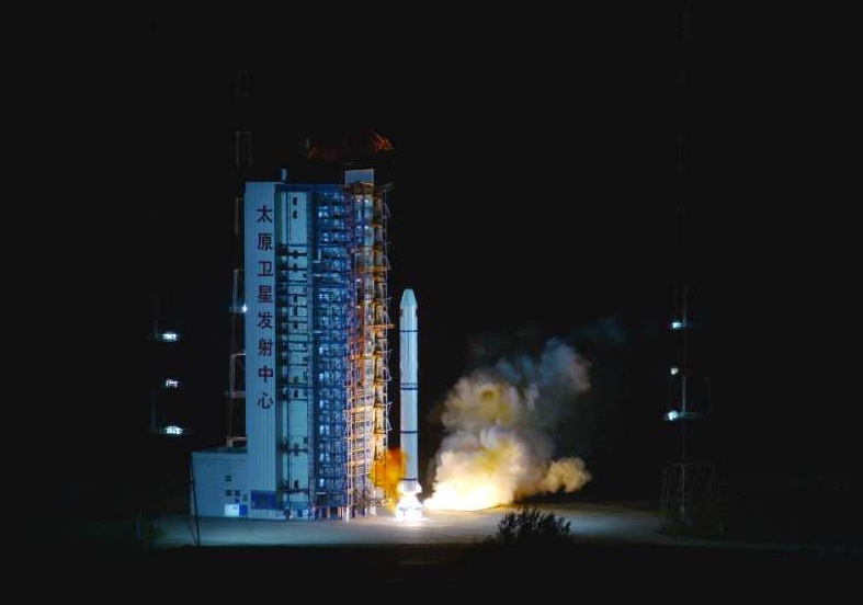 China lan?a satélite de observa??o oceanica Haiyang-1D