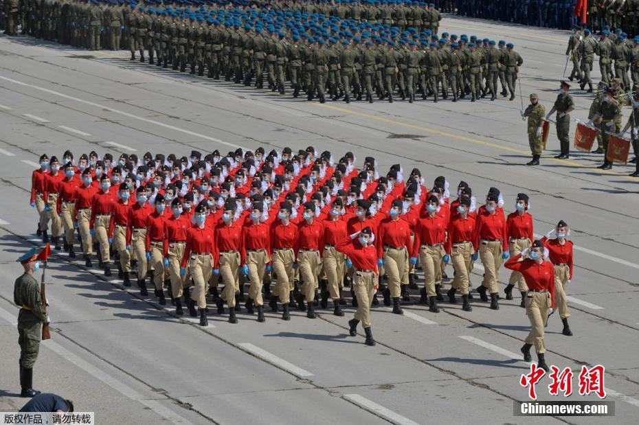 Desfile da Pra?a Vermelha da Rússia está prestes a come?ar 