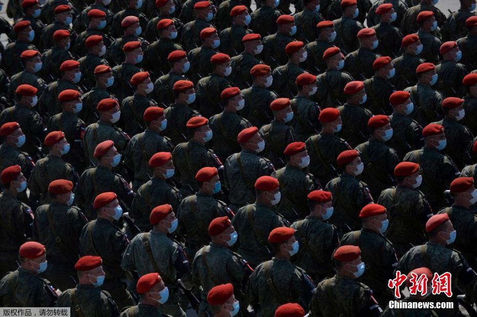 Desfile da Pra?a Vermelha da Rússia está prestes a come?ar 