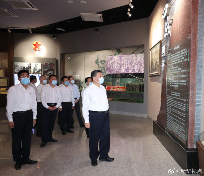 Xi Jinping faz visita de inspe??o a Jilin