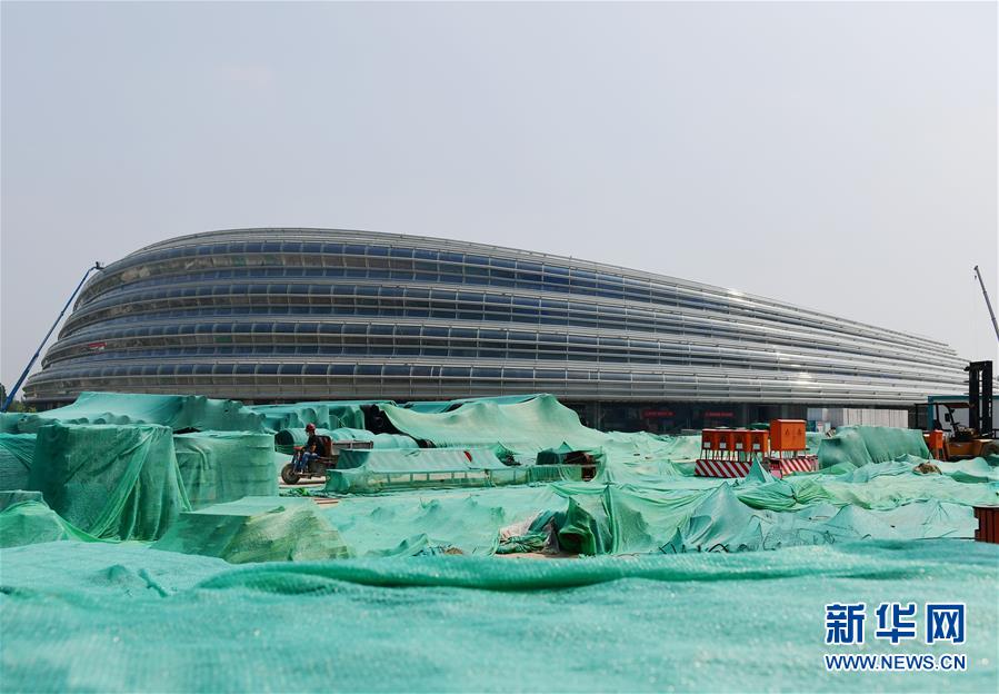 Decifrando os destaques da constru??o de campos de gelo dos Estádios Olímpicos de Inverno de Beijing