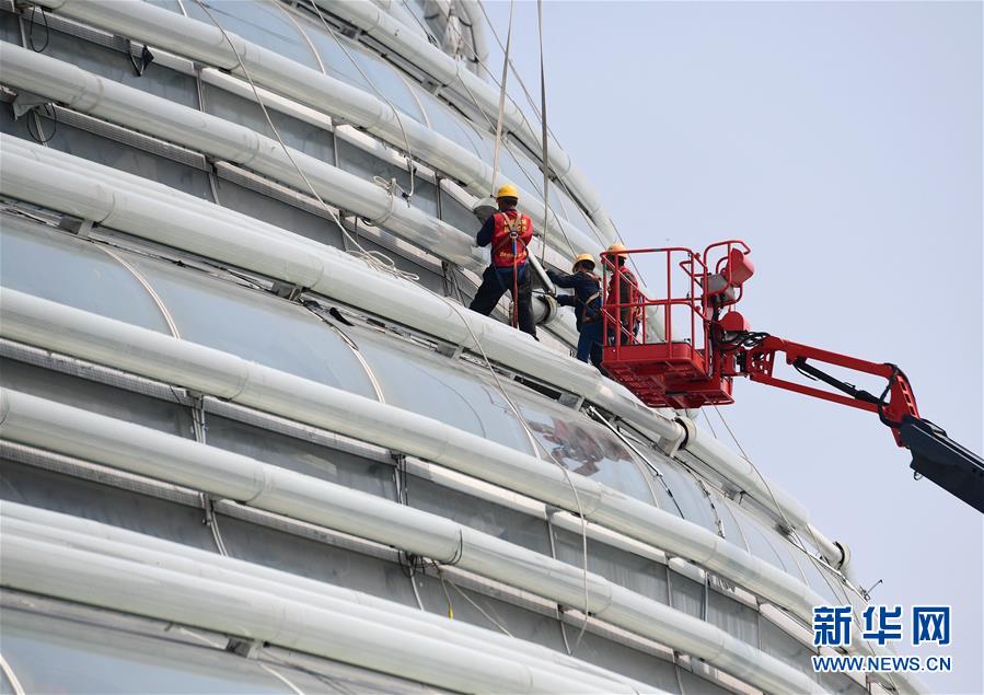 Decifrando os destaques da constru??o de campos de gelo dos Estádios Olímpicos de Inverno de Beijing