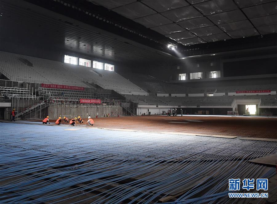 Decifrando os destaques da constru??o de campos de gelo dos Estádios Olímpicos de Inverno de Beijing