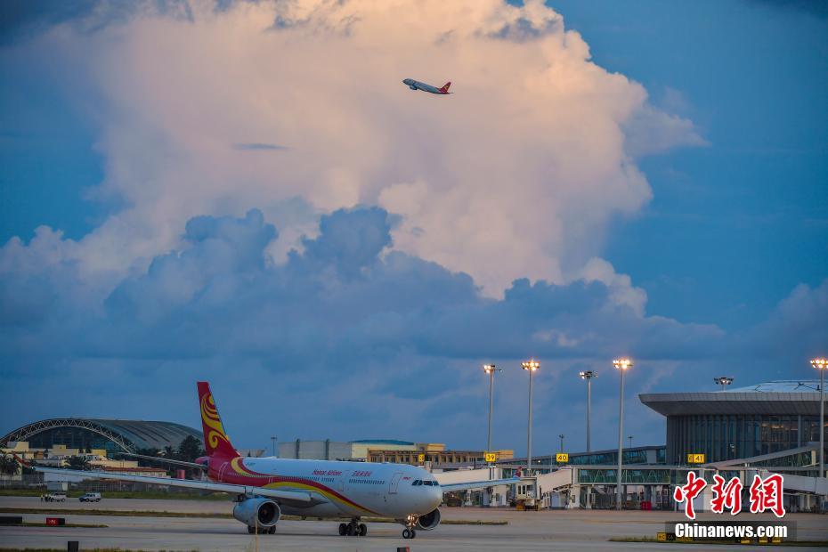 Haikou: Voo de teste do projeto de expans?o do Aeroporto Internacional Meilan-Fase II é bem-sucedido